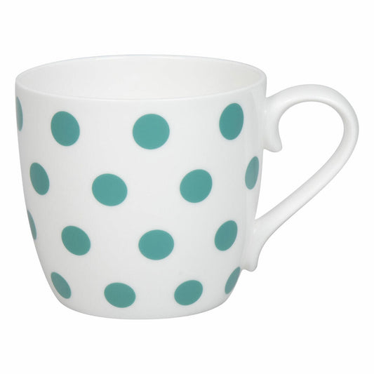Könitz Becher Dots - Jadegreen, Tasse, Bone China, Grün, 425 ml, 11 2 057 2824