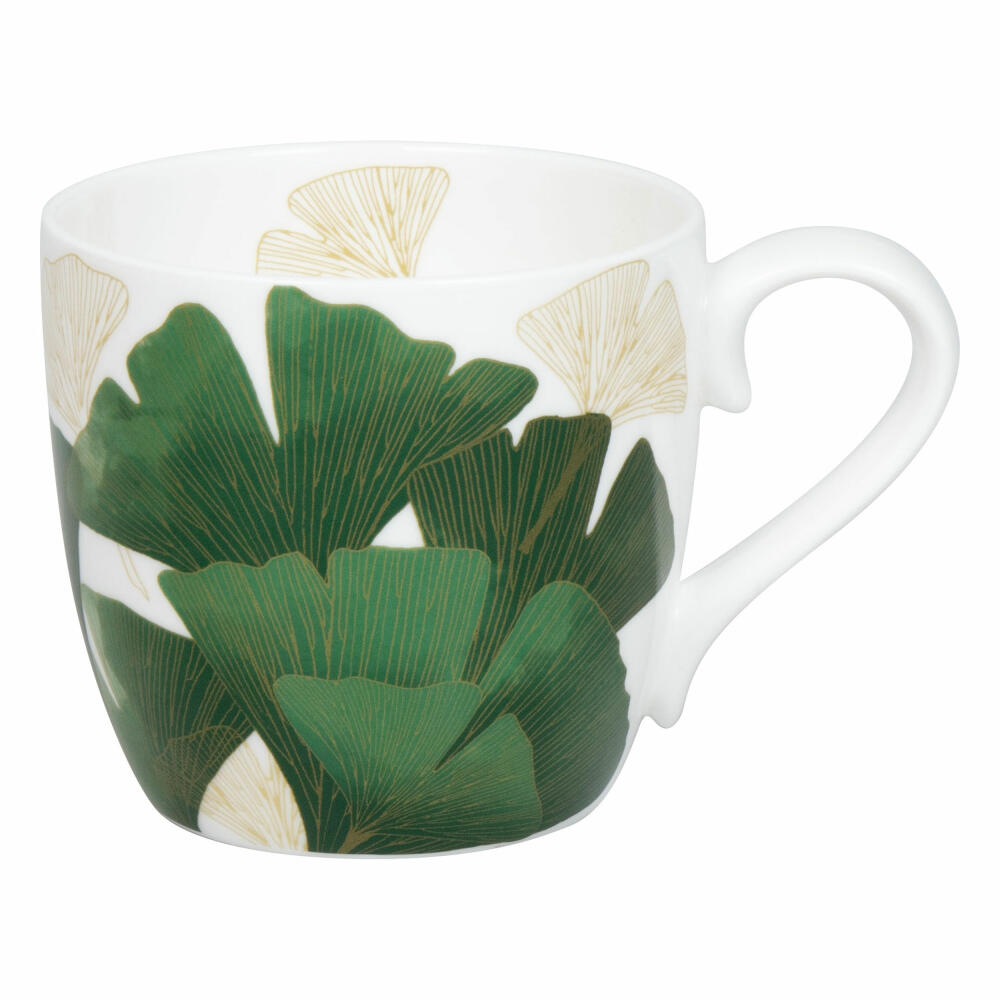 Könitz Mug Ginkgo, Cup, Floristry, Bone China, Green, 425 ml, 11 2 057 2814