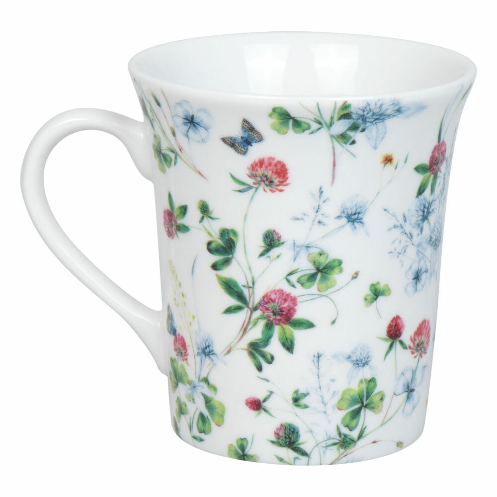 Könitz Mug Clover, Cup, Clover Leaf, Porcelain, Colorful, 410 ml, 11 1 100 2803