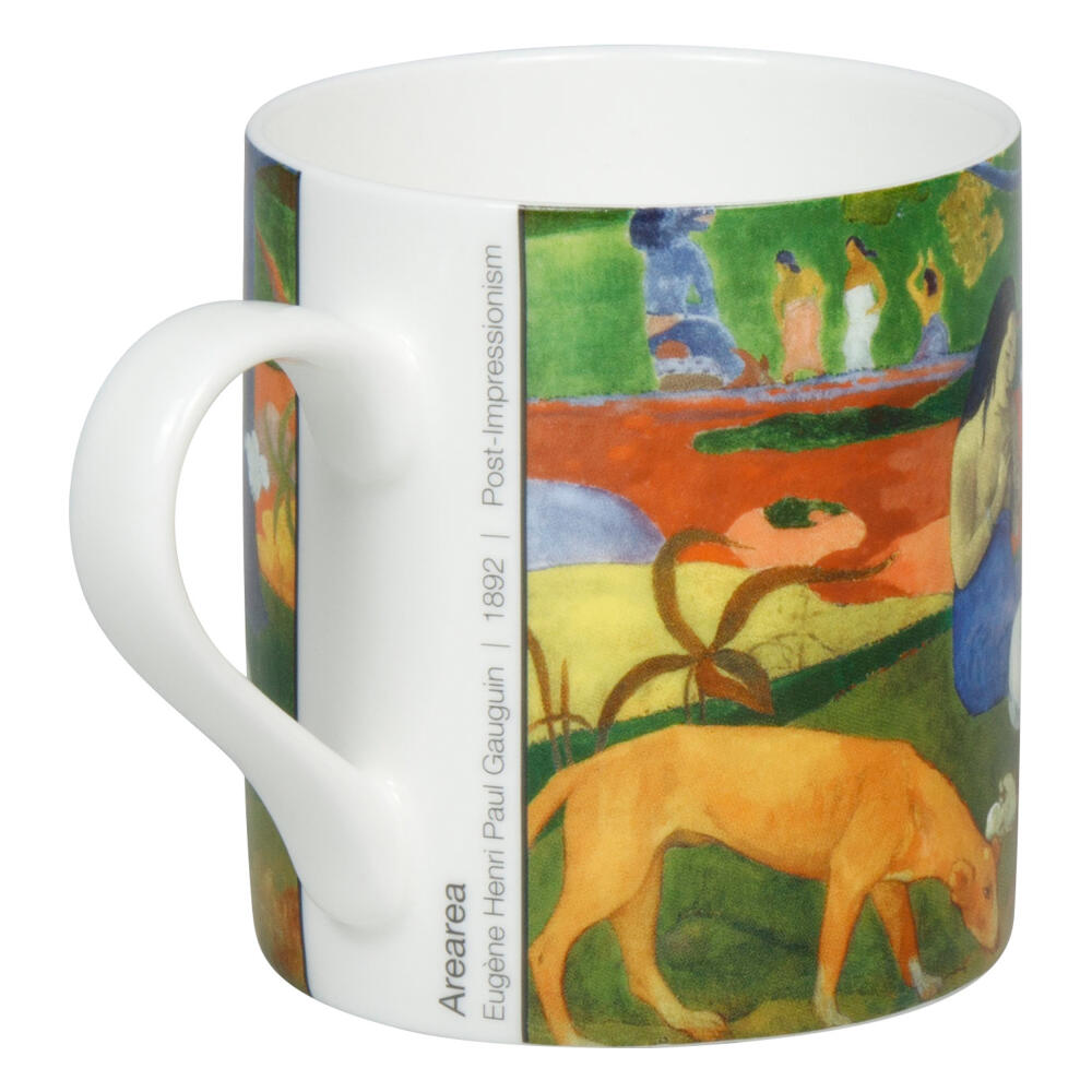 Könitz Becher Arearea by Paul Gauguin, Tasse, Kaffeetasse, Bone China, Bunt, 400 ml, 1120042800