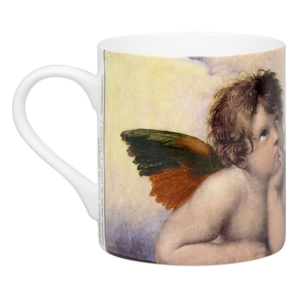 Könitz Becher Madonna Sistina by Raffael, Tasse, Kaffeetasse, Bone China, Braun, 400 ml, 1120042802
