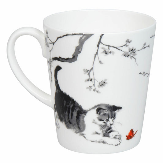 Könitz Becher Wunderbar - Cats im Geschenkkarton, Tasse, Bone China, Bunt, 600 ml, 11 5 255 2811