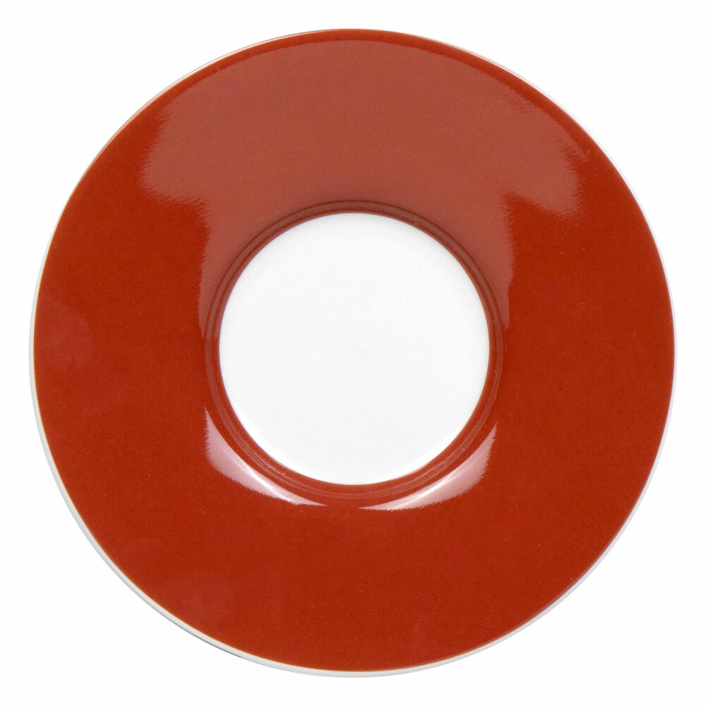 Könitz Espresso Cup Love Grows with Saucer, Mug, Porcelain, Red, 85 ml, 11 5 053 2739