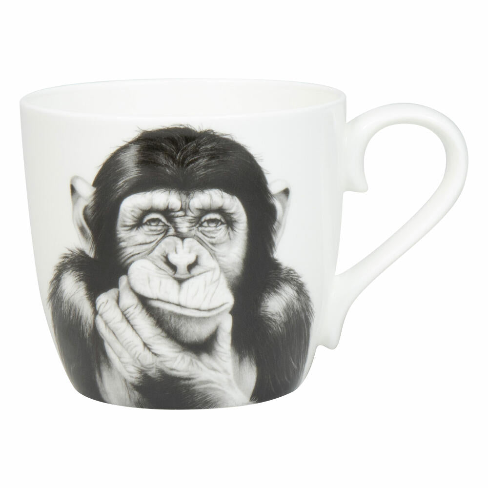 Könitz Mug Thinking Monkey, Cup, Bone China, Colorful, 425 ml, 11 2 057 2830