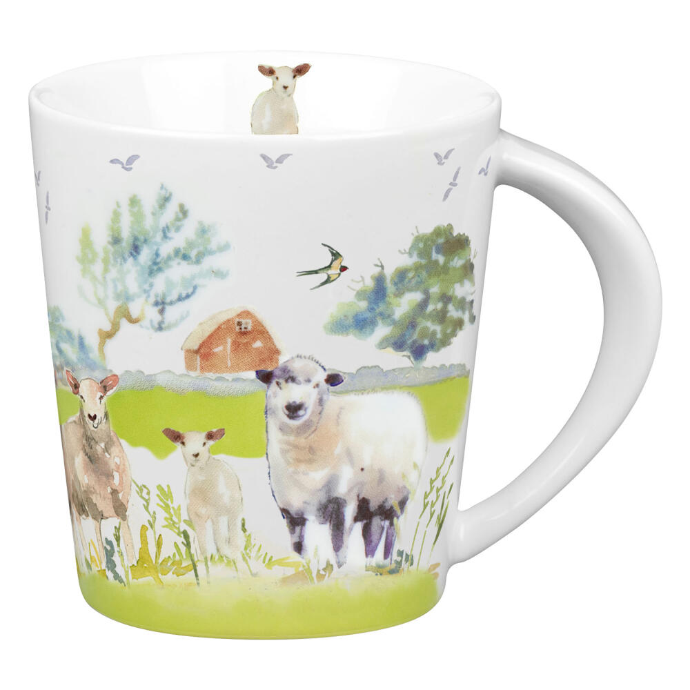Könitz Mug Farm Animals - Sheep, Cup, Coffee Cup, Porcelain, Colorful, 380 ml, 1111342698
