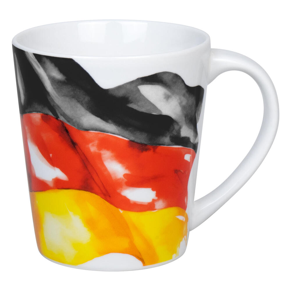 Könitz Mug Flag Germany, Cup, Coffee Cup, Porcelain, Colorful, 380 ml, 1111342858