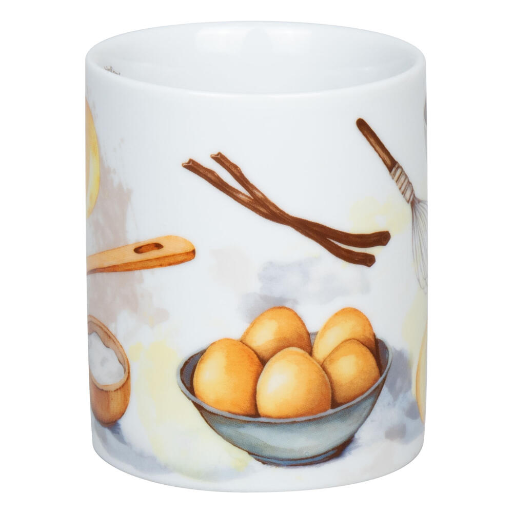 Könitz Mug Christmas Bakery Cinnamon Stars, Cup, Coffee Cup, Porcelain, White, 300 ml, 1110022876