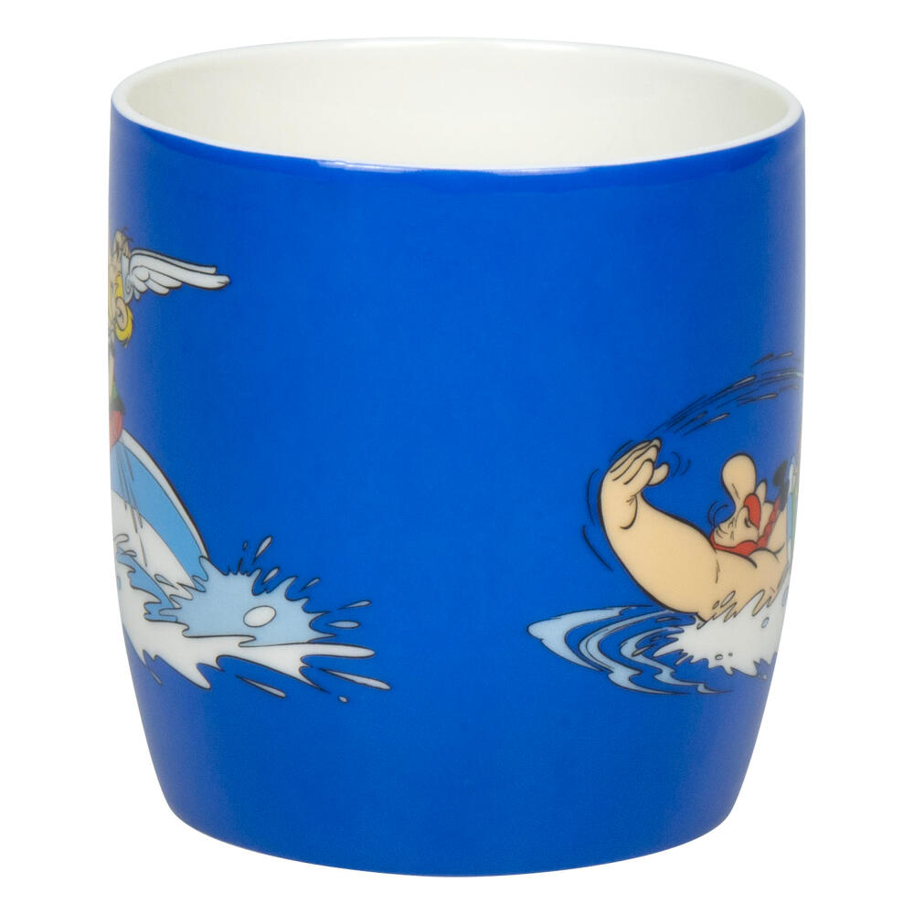 Könitz Becher Asterix Schwimmen - Nager, Tasse, Kaffeetassen, New Bone, Blau, 400 ml, 1172752850