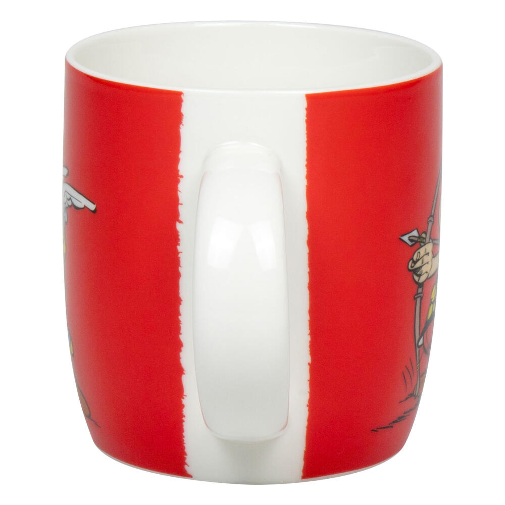Könitz Becher Asterix Bogenschießen - Tir a l arc, Tasse, Kaffeetassen, New Bone, Rot, 400 ml, 1172752852