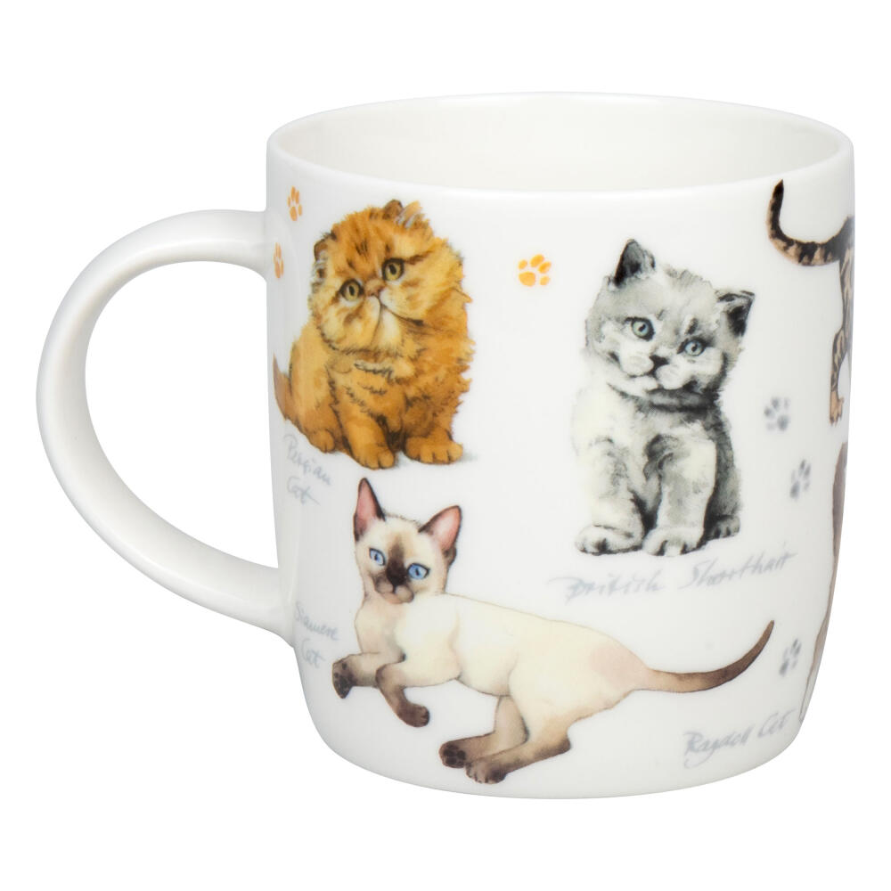 Könitz Mug Natures Diversity - Cats, Cup, Coffee Cups, New Bone, Colorful, 400 ml, 1172752866