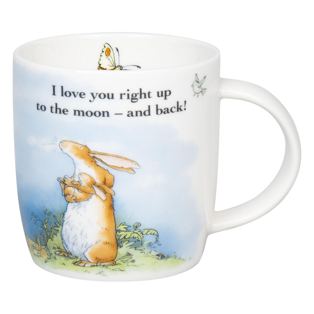 Könitz Becher I love you to the moon, Tasse, Kaffeetassen, New Bone, Hellblau, 400 ml, 1172752894
