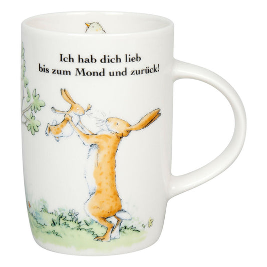 Könitz Becher Ich hab dich lieb bis zum Mond, Tasse, Kaffeetassen, New Bone, Braun, 600 ml, 1172692899