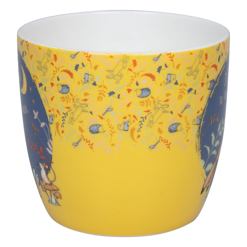 Könitz collector's cup no. 2 I love you, cup, coffee cups, bone china, yellow, 425 ml, 1150572856