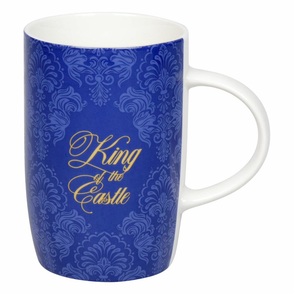 Könitz Becher Royal Family King of Castle, New Bone China, Blau, 600 ml, 11 7 269 2953