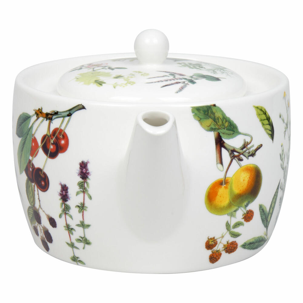 Könitz Teekanne mit Sieb My favourite Tea - Fruits & Herbs, in Geschenkbox, Bone China, Bunt, 1400 ml, 11 5 263 2969