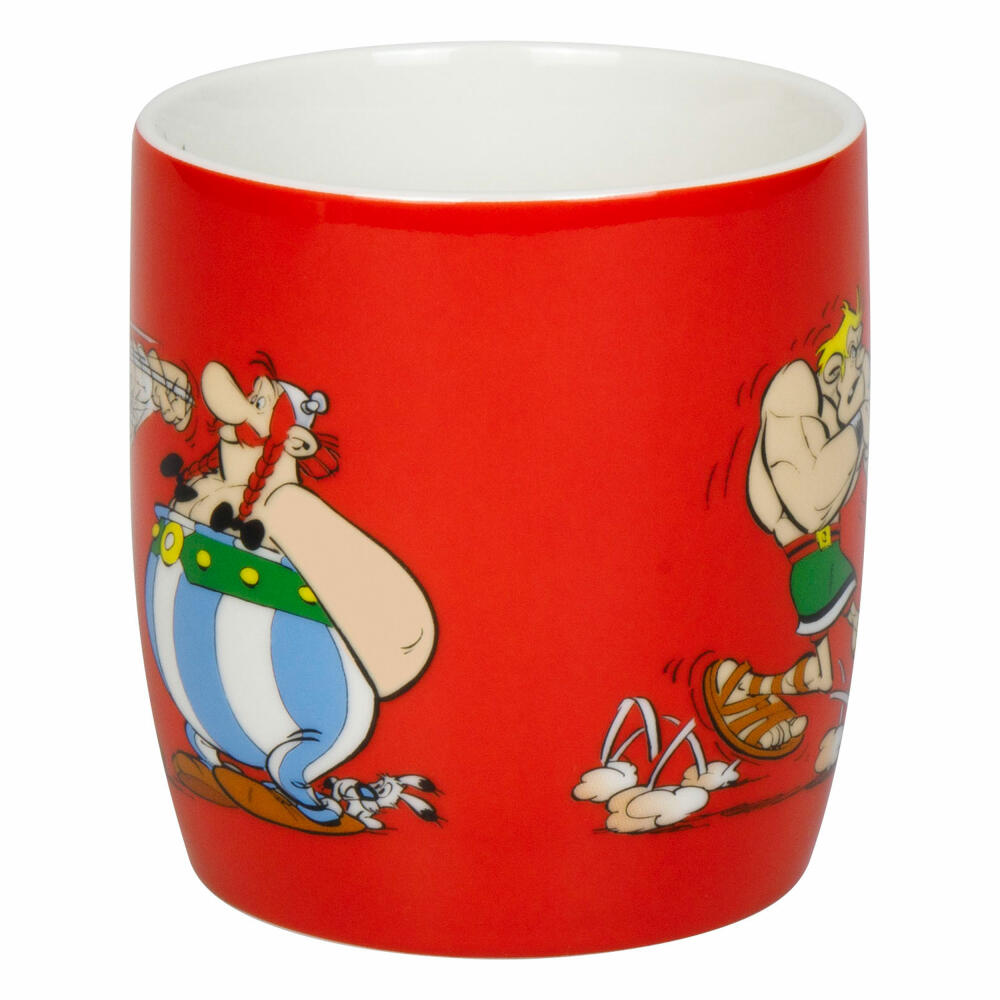 Könitz Becher Asterix - Boxen, New Bone China, Rot, 400 ml, 11 7 275 2932