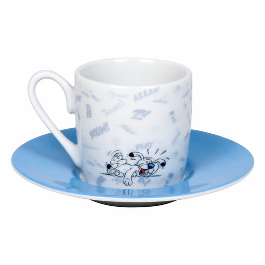 Könitz Espressotasse Big Boss Obelix - Asterix, mit Untertasse, Porzellan, Bunt, 85 ml, 11 5 053 2248