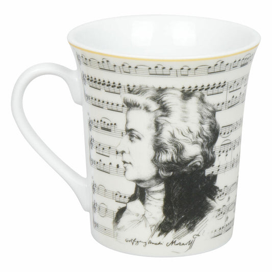 Könitz Becher Komponisten Mozart, Musik, Porzellan, Bunt, 410 ml, 11 1 100 2940