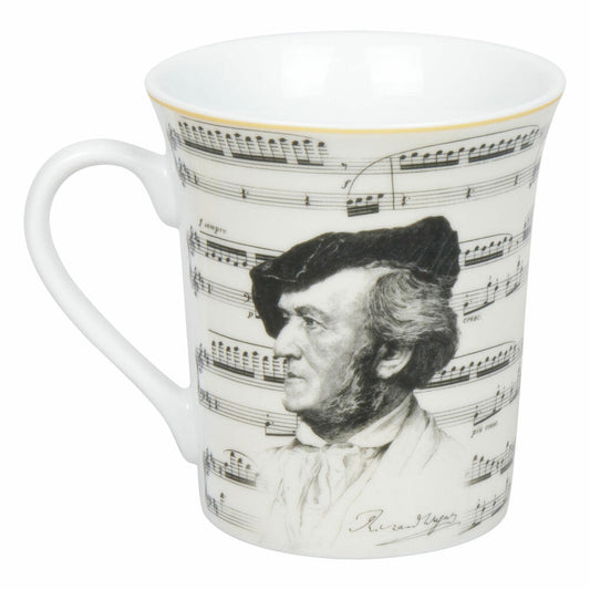 Könitz Becher Komponisten Wagner, Musik, Porzellan, Bunt, 410 ml, 11 1 100 2941