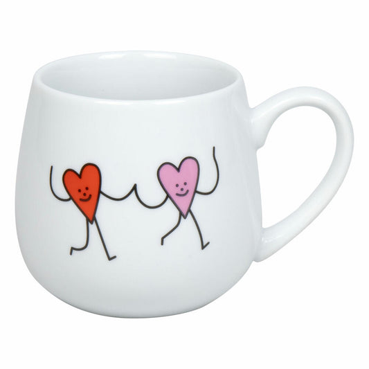 Könitz Kuschelbecher First Love, Tasse, Porzellan, Rot, 400 ml, 11 1 143 2935