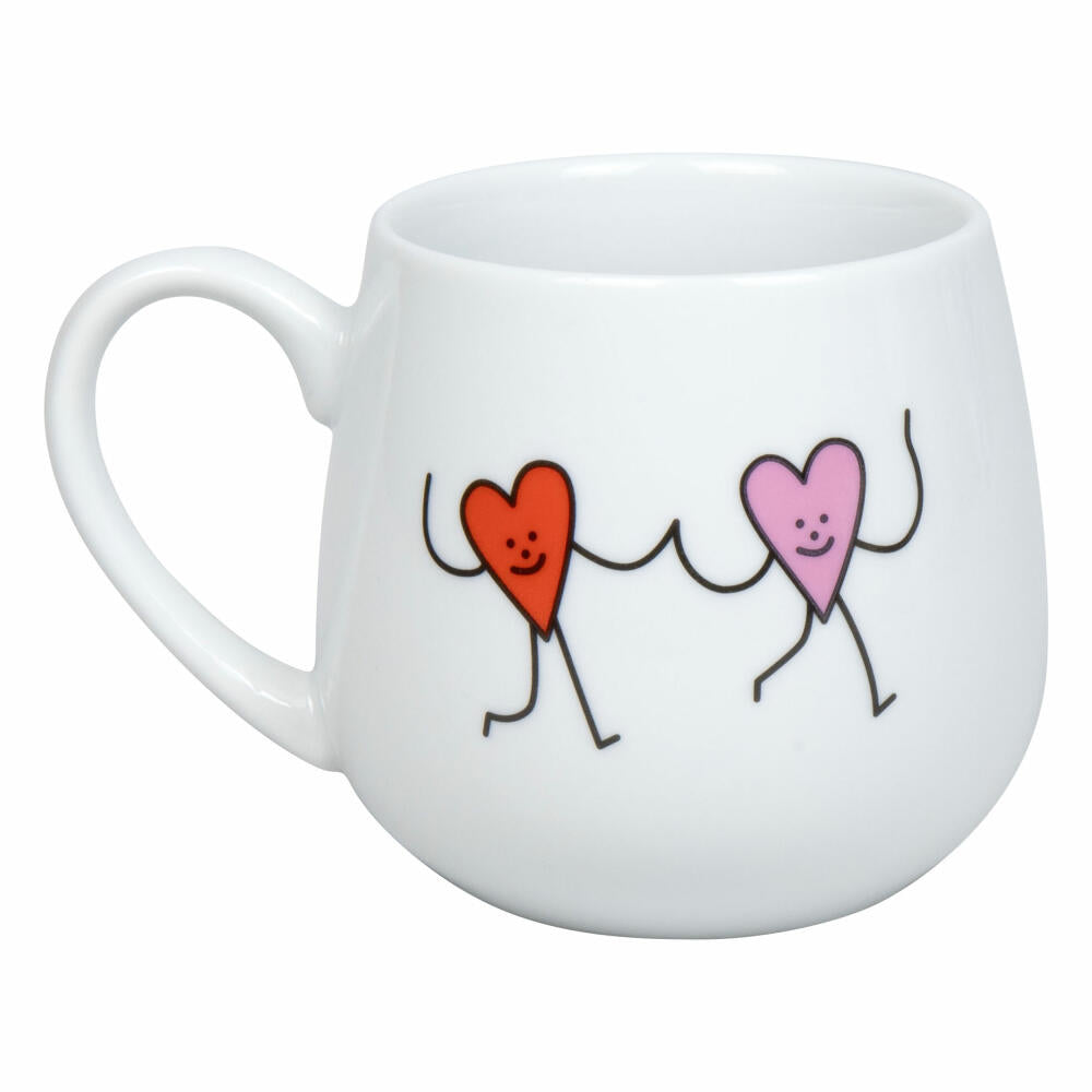 Könitz Kuschelbecher First Love, Tasse, Porzellan, Rot, 400 ml, 11 1 143 2935