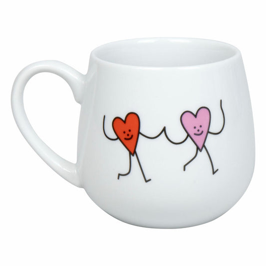 Könitz Kuschelbecher First Love, Tasse, Porzellan, Rot, 400 ml, 11 1 143 2935