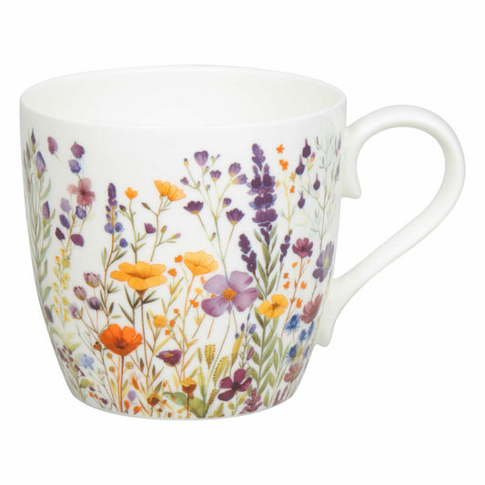Könitz Becher Blumenwiese, Tasse, Bone China, Bunt, 425 ml, 11 2 057 2954