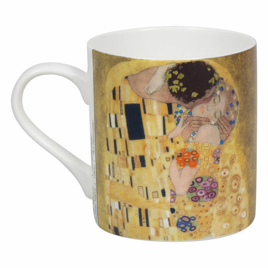 Könitz Becher Der Kuss I - Gustav Klimt, in Geschenkbox, Bone China, Bunt, 400 ml, 11 5 004 2765