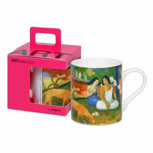Könitz Becher Arearea - Paul Gauguin, in Geschenkbox, Bone China, Bunt, 400 ml, 11 5 004 2800