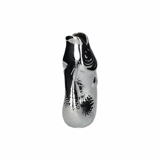 Gift Company Vase Monsieur Carafon S, Dekovase in Fisch-Form, Steingut, Silber, 25.2 cm, 1087403022