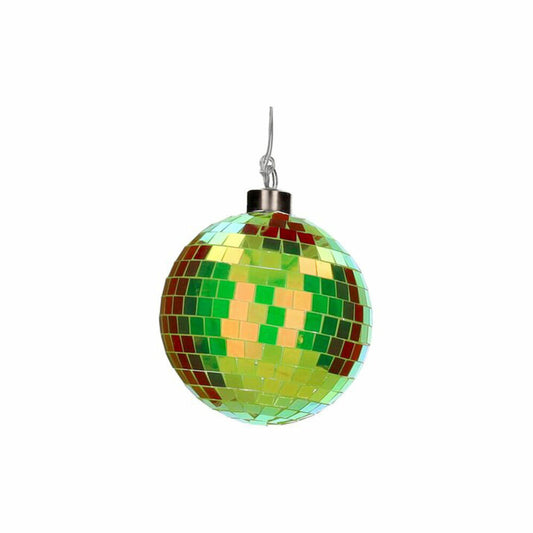 Gift Company LED-Kugel Disco, Discokugel, Weihnachtskugel, Dekokugel, Glas / Polyester, Neon Grün, Ø 10 cm, 1217904084