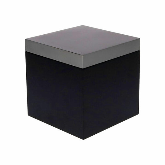 Gift Company Box Neo S, Aufbewahrungsbox, MDF, Dunkelgrau / Schwarz, 13 x 13 cm, 1218003002