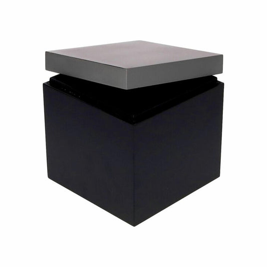 Gift Company Box Neo S, Aufbewahrungsbox, MDF, Dunkelgrau / Schwarz, 13 x 13 cm, 1218003002