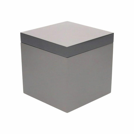 Gift Company Box Neo S, Aufbewahrungsbox, MDF, Grau / Dunkelgrau, 13 x 13 cm, 1218003004