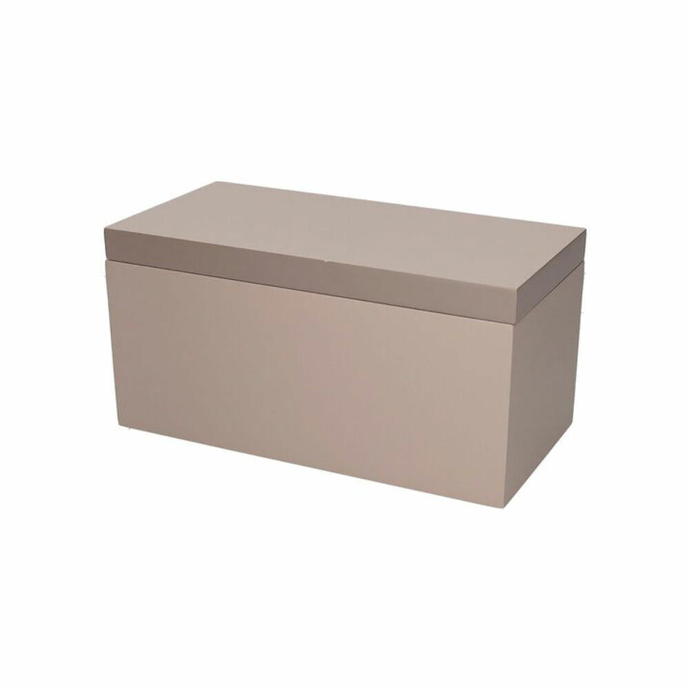 Gift Company Box Neo M, Aufbewahrungsbox, MDF, Sandstone / Grau, 26 x 13 cm, 1218004029