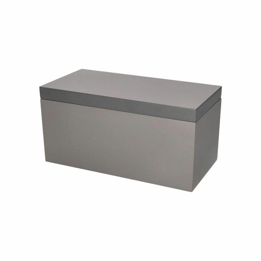 Gift Company Box Neo M, Aufbewahrungsbox, MDF, Grau / Dunkelgrau, 26 x 13 cm, 1218004004