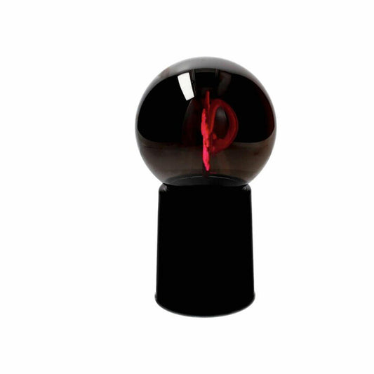 Gift Company LED-Leuchtkugel Glowmance, Kiss Me, Neonlicht, Dekolicht, Glas / Kunststoff, Schwarz, H 21 cm, 1217601002