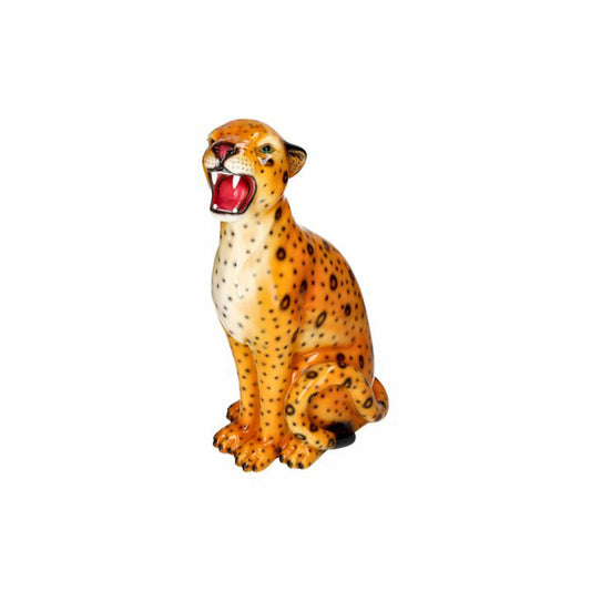 Gift Company Leopard Wildcat M, Dekofigur, Dekoration, Skulptur, Orange, H 51 cm, 1218104011