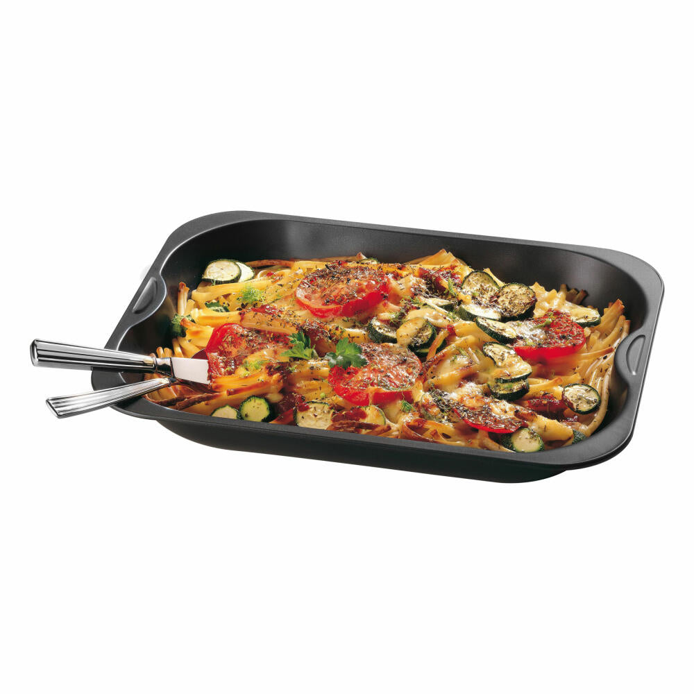 Zenker Special Cooking casserole dish non-stick, casserole dish, roasting dish, roaster, Ilag Special, black, L 28 cm, 7210