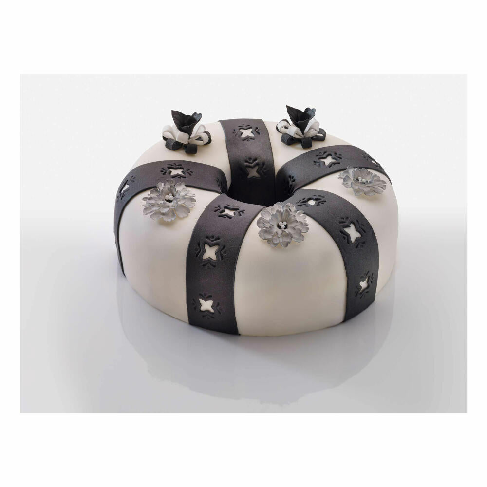 Zenker Creme Noir Springform mit 2 Böden, Backform, Kuchen Form, ILAG Ultimate, 26 cm, 7811