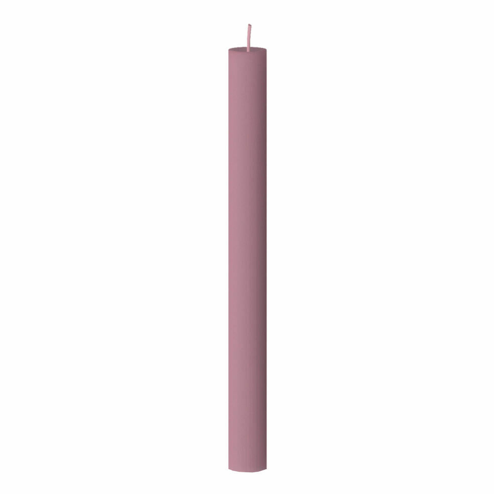 Engels Kerzen Original Stick Candle Cast, Stick Candle, Candlestick Candle, Table Candle, Paraffin, Erika, Ø 2.2 cm, H 24 cm, 62002224431