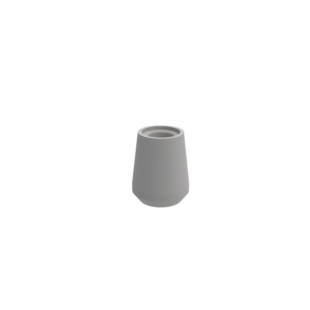 Engels Kerzen candle holder Jesse M, aluminum, light gray, Ø 5 H 6 cm, 50008025000