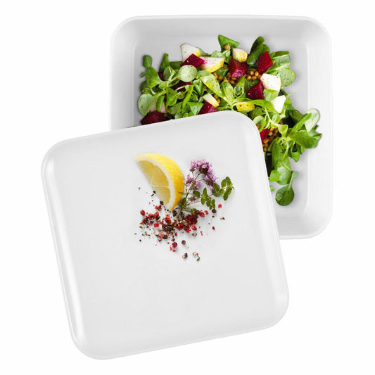 Seltmann Weiden No Limits Auflaufform, Ofenform, Backform, Back Form, Hartporzellan, Weiß, 23 cm, 1744717