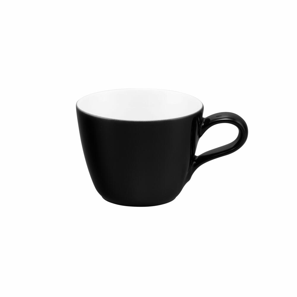 Seltmann Weiden Life Espressotasse, Espresso Tasse, Porzellan, Fashion Glamorous Black, 90 ml, 001.745782