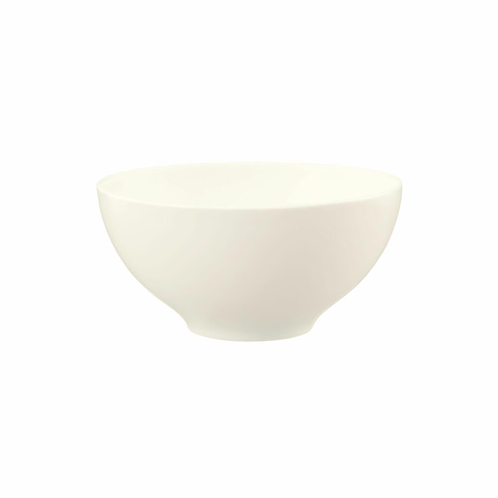 Seltmann Weiden Zoé Fine Diamond Bowl Round, Bowl, Porcelain, Cream Uni, Ø 15.7 cm, 001.746252