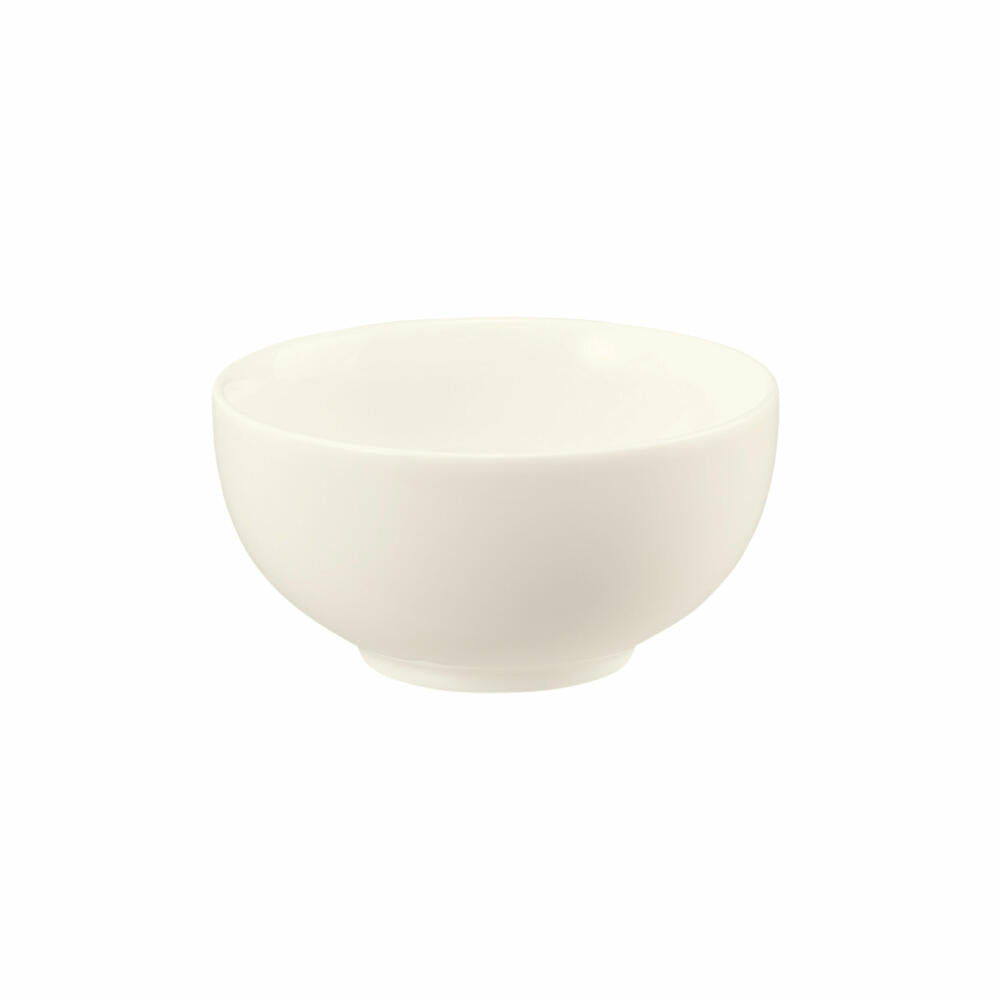 Seltmann Weiden Zoé Fine Diamond Dip Bowl Low, Dip Bowl, Bowl, Bowl, Porcelain, Cream Uni, 210 ml, 001.746255