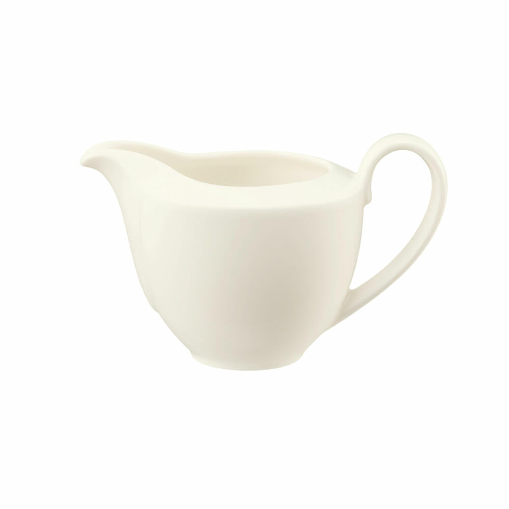 Seltmann Weiden Zoé Fine Diamond milk jug, jug, milk jug, porcelain, cream plain, 250 ml, 001.746269