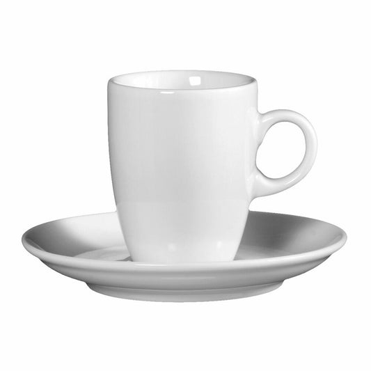 Seltmann Weiden Espressotasse 5012 mit Untertasse VIP. Weiß, Becher, Porzellan, 90 ml, 001.236800