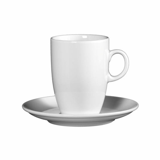 Seltmann Weiden Cappuccinotasse 5089 mit Untertasse VIP. Weiß, Becher, Porzellan, 230 ml, 001.249330