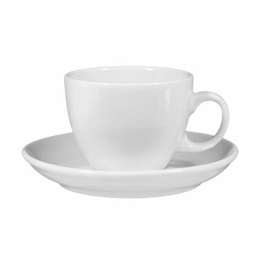 Seltmann Weiden Cappuccinotasse 1131 mit Untertasse VIP. Weiß, Becher, Porzellan, 220 ml, 001.259552